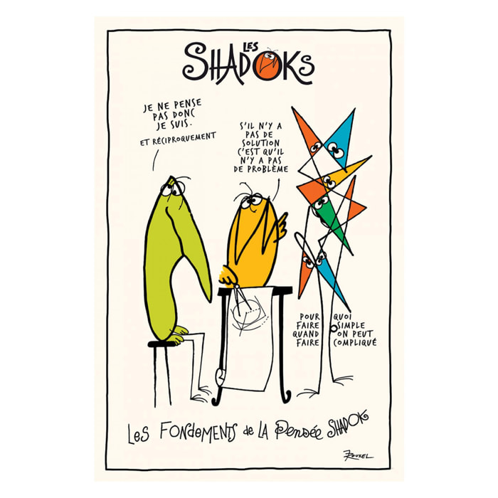 Torchon Shadoks Les fondements