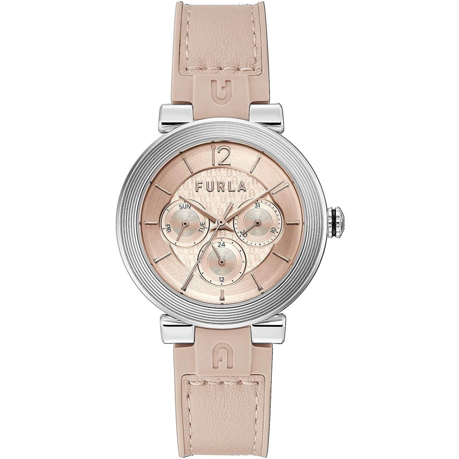 Reloj Furla WW00011001L1 Mujer Analogico Cuarzo con Correa de Silicona