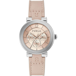 Reloj Furla WW00011001L1 Mujer Analogico Cuarzo con Correa de Silicona