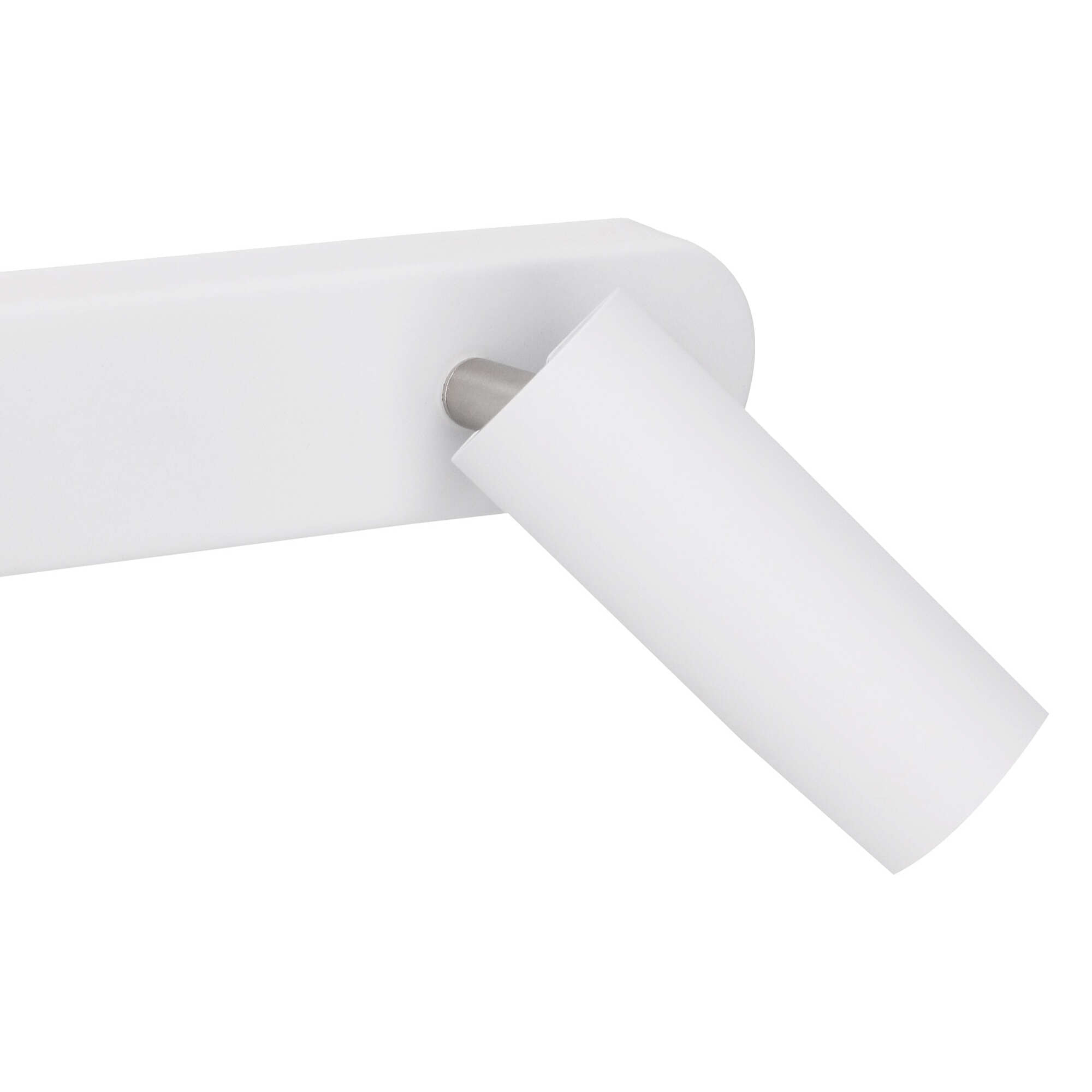 Forlight Focos LED Integrados 4000K - Iluminación Eficiente para Hogar, Acabado Blanco Prismatizado, Material Resistente en Acero y Policarbonato, Serie Logos Triple