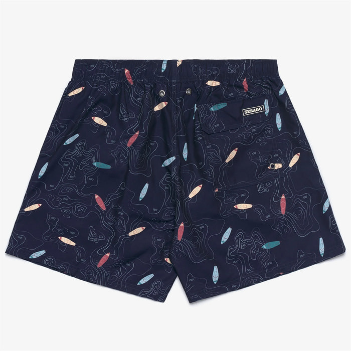 Costumi da Bagno Sebago Uomo Blu DAYTON