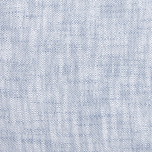 Funda de cojín algodón efecto lino Soliso color azul Algodón