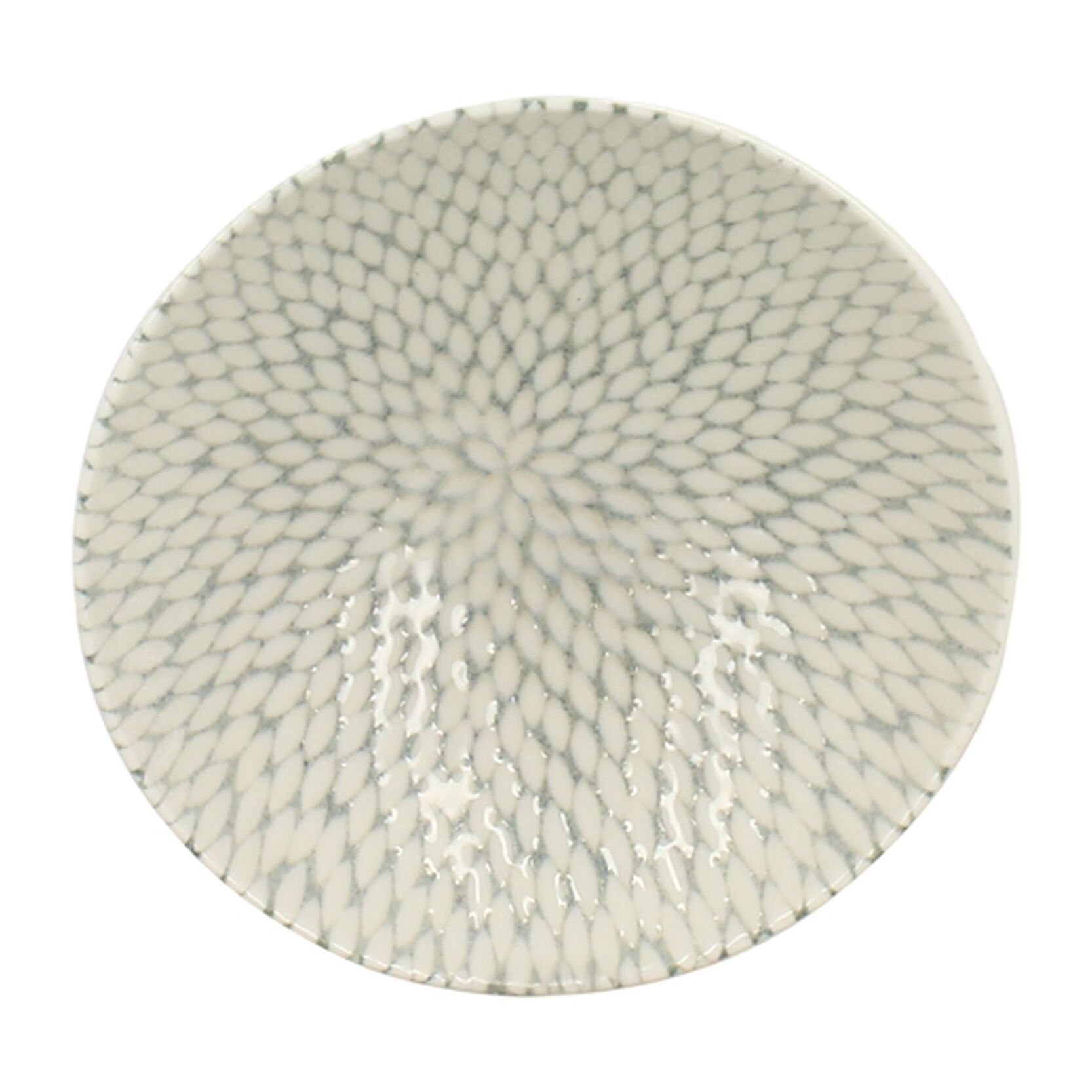 Lot de 6 coupelles à motif en porcelaine 15cm JASMIN