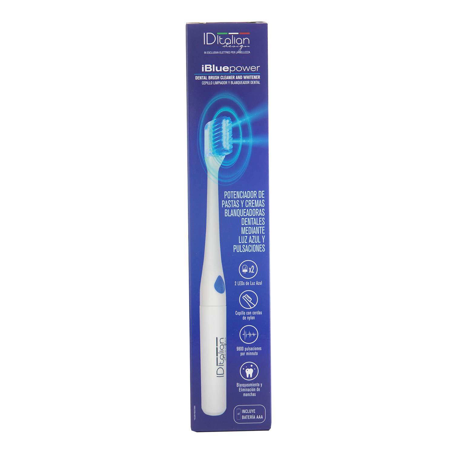 Brosse dents blanchissante bluepower