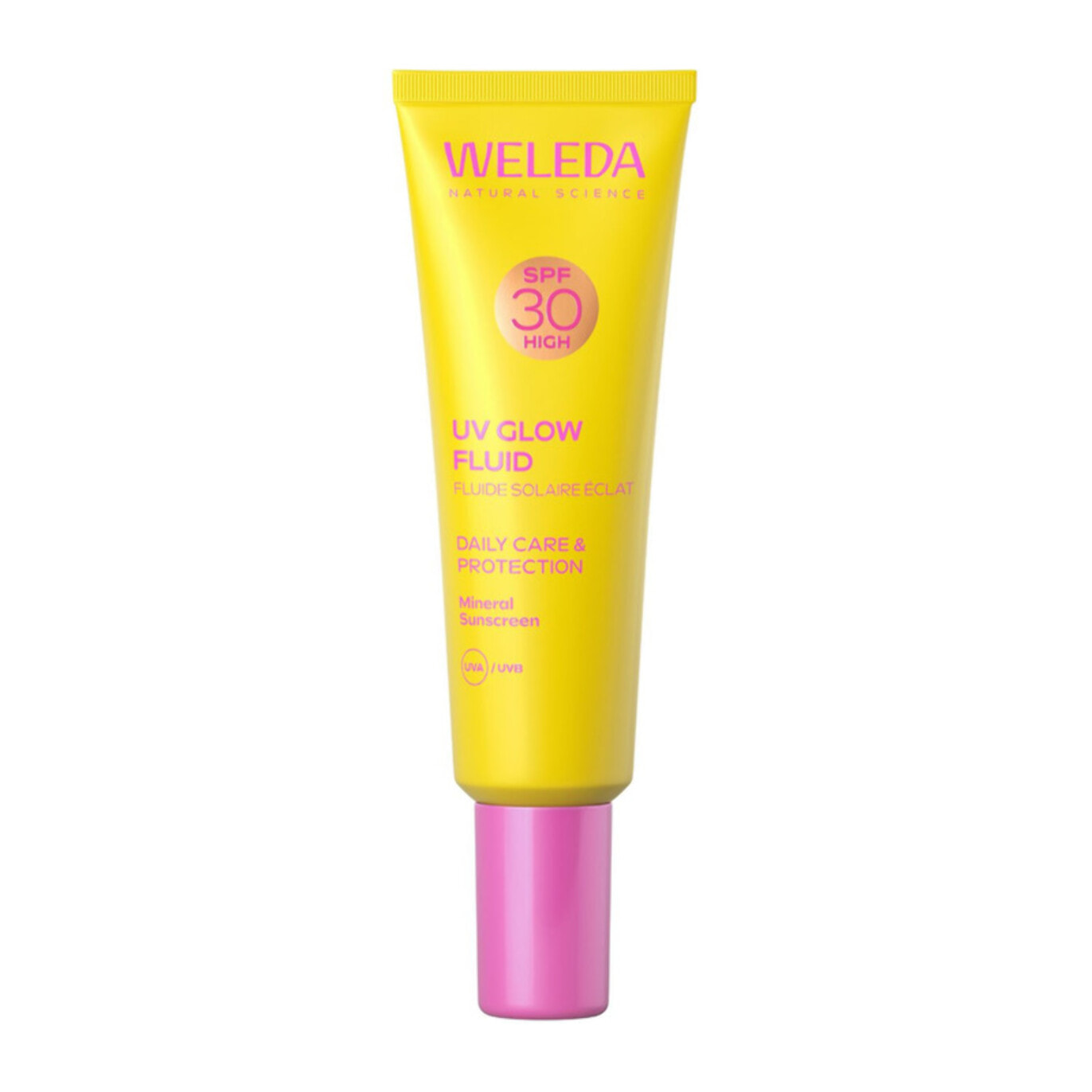 WELEDA - Fluide solaire Éclat - 30ml - -