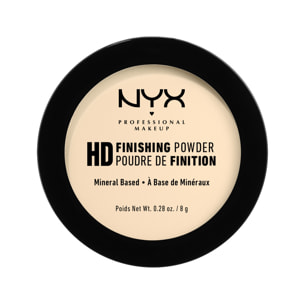 NYX Professional Makeup Poudre de Finition Compacte Perfectrice de Teint High Definition Banana