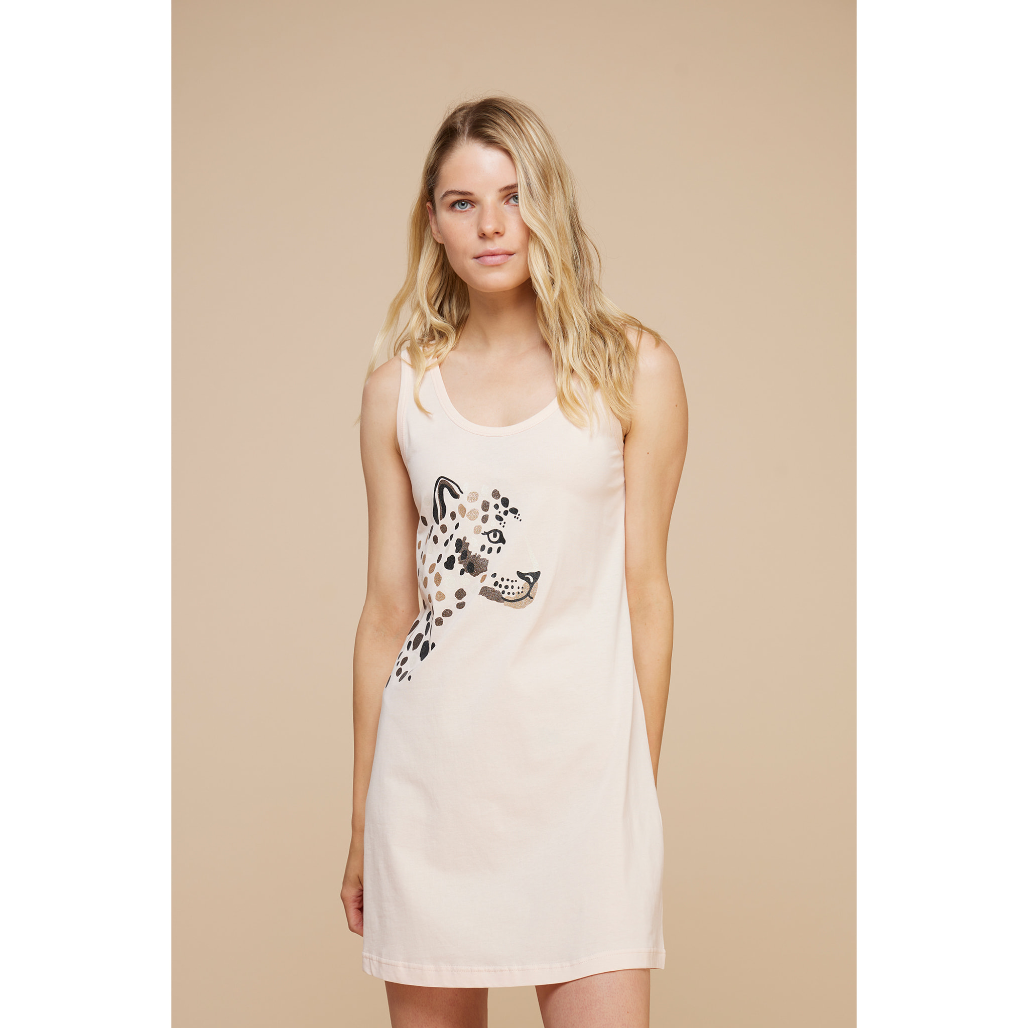 Abitino donna cotone ghepardo Noidinotte