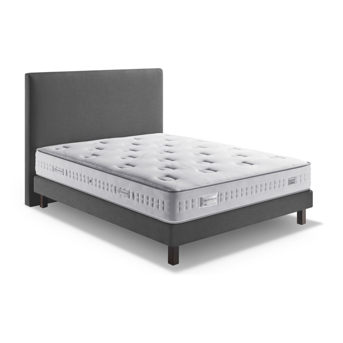 Matelas , ressort ensachés, ferme, H27