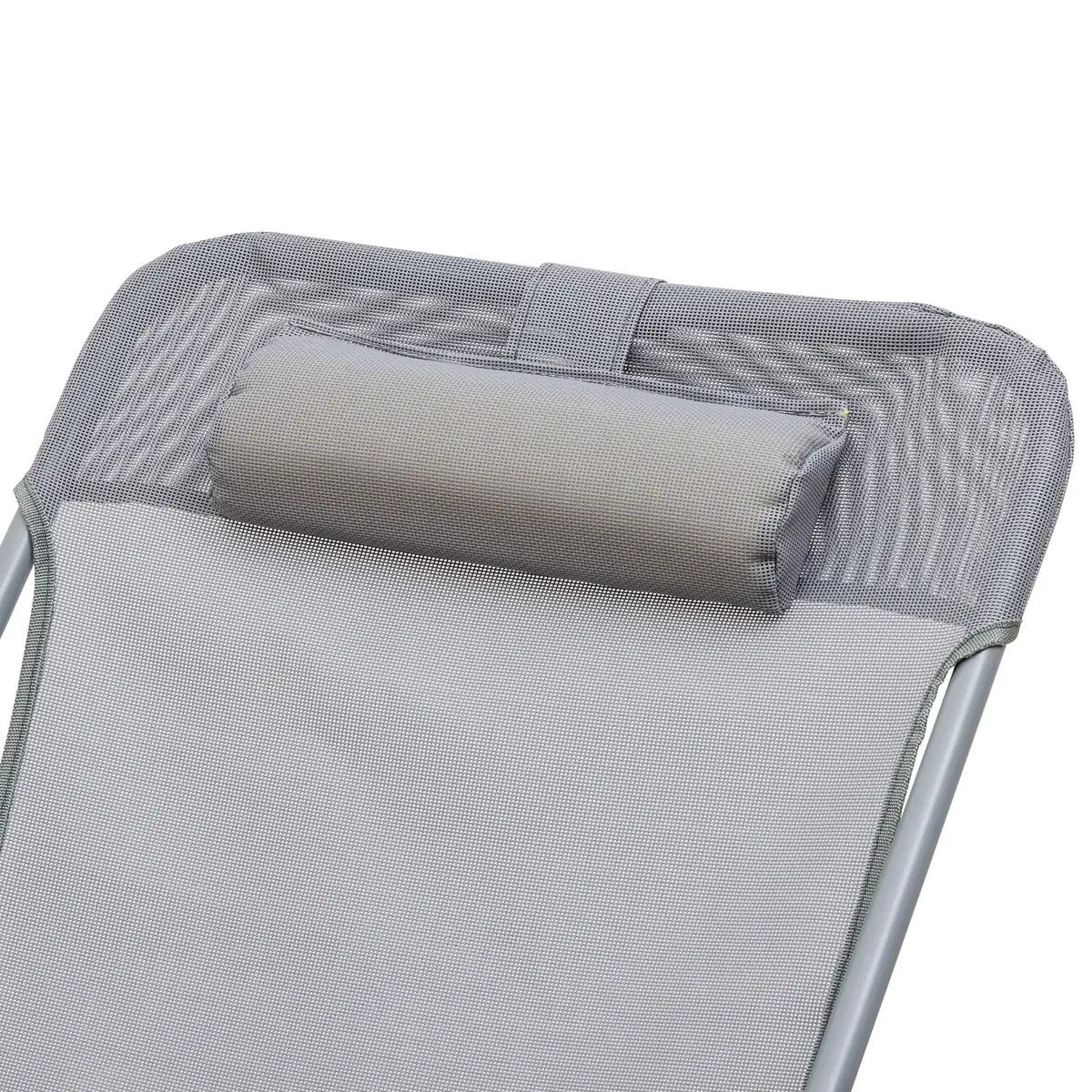 Chilienne pliable "Sétubal" en acier gris