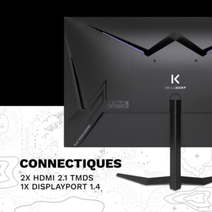Ecran PC Gamer SKILLKORP M24 V2 24'' Fast IPS 240 Hz HDR HDMI 2.1