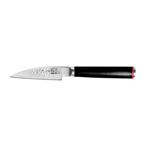 Cuchillo mondador martillado | acero 440C | L: 9 cm