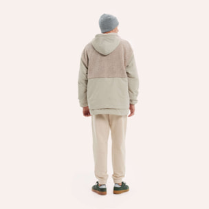 Cortavientos MUNICH shelter streetwear de nylon camel