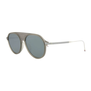 Gafas de sol Thom Browne Unisex TB-809-B-GRY-SLV-55-AF