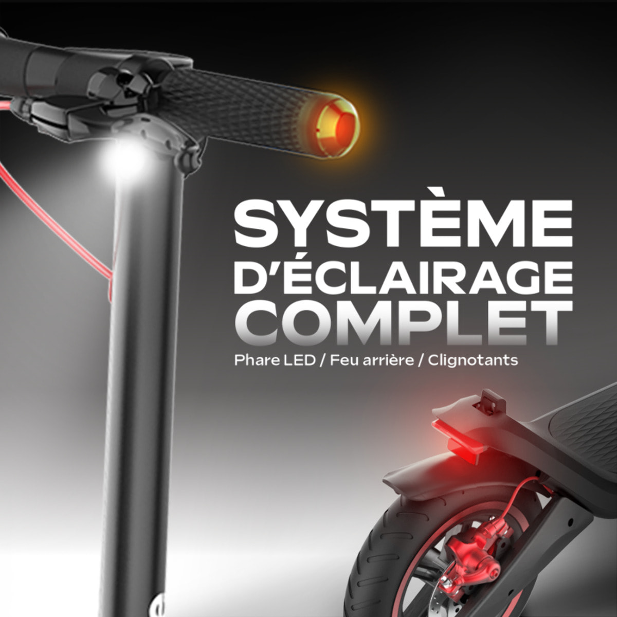 UrbanGlide Ride 100 ECO – Trottinette électrique 350W, 10", 20 km