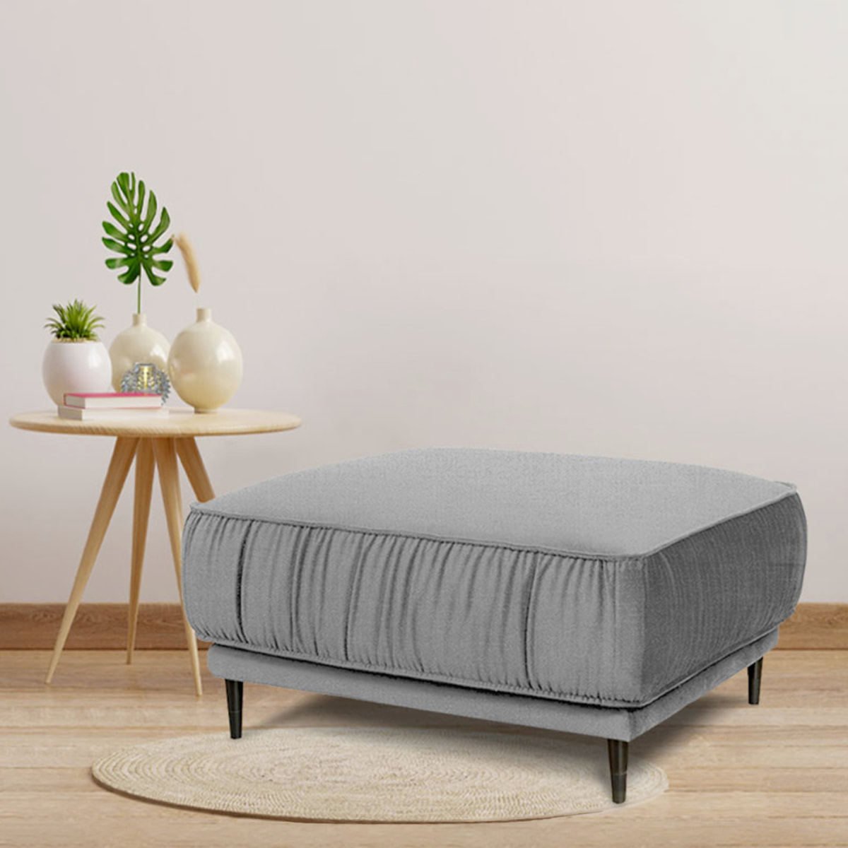 Pouf taille L Fiorenzo Tissu