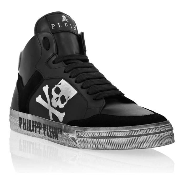 PHILIPP PLEIN Scarpe da ginnastica alte RETROKICKZ