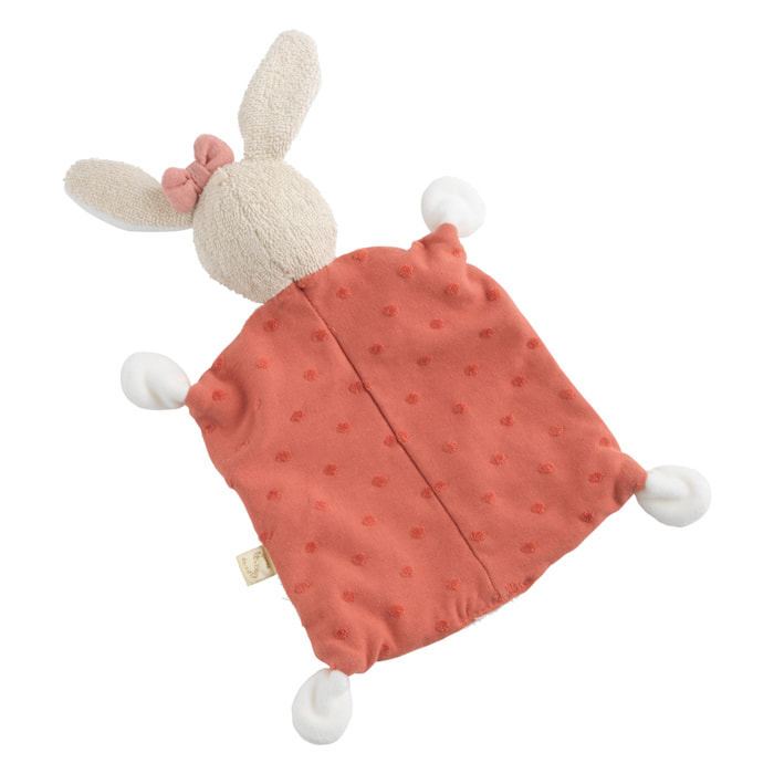 Doudou mouchoir en coton bio