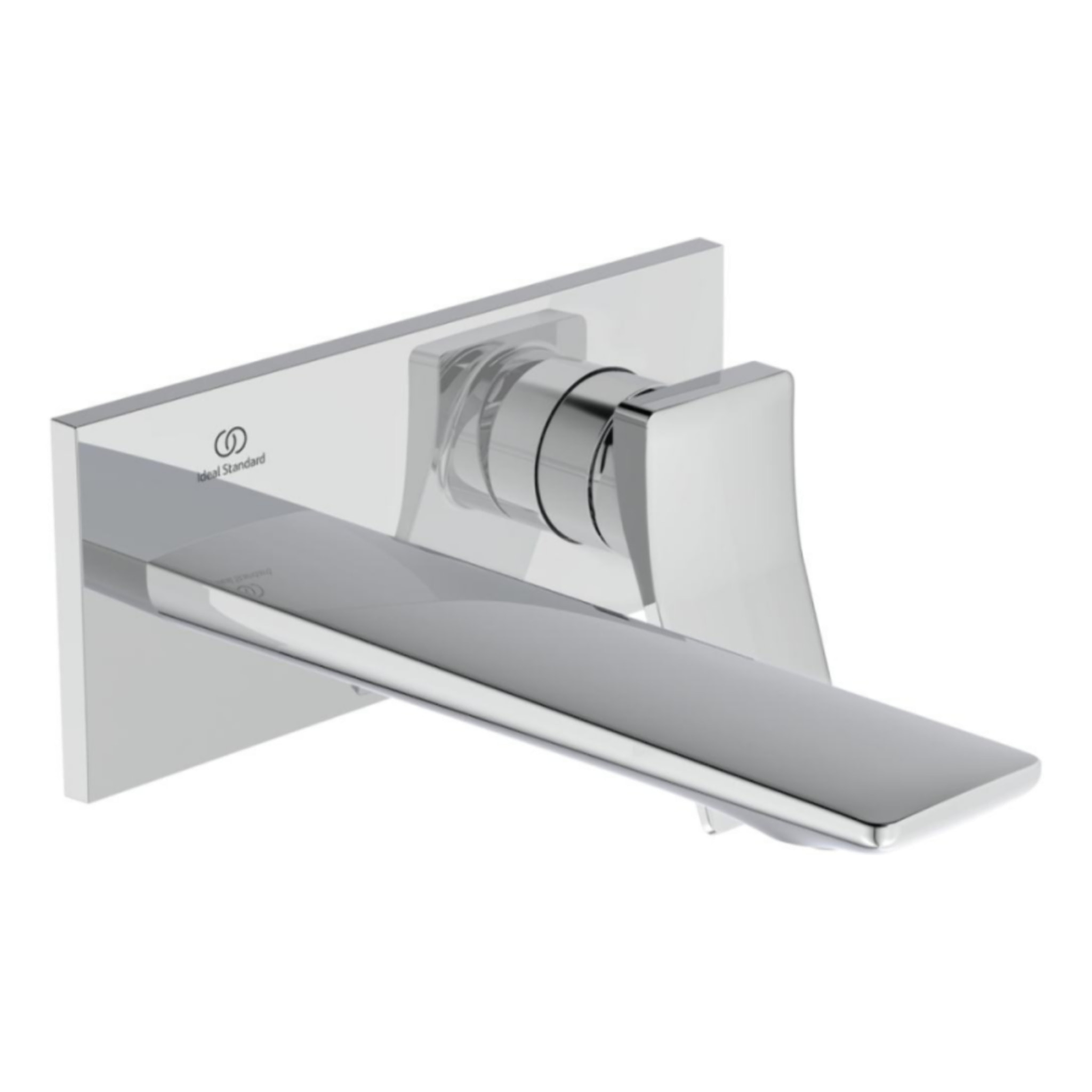 Mitigeur lavabo encastré Conca chrome