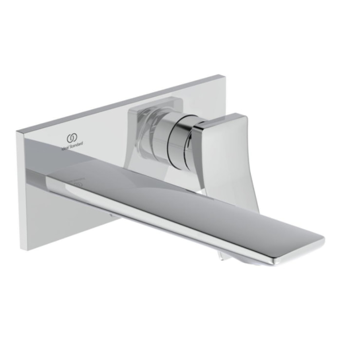 Mitigeur lavabo encastré Conca chrome