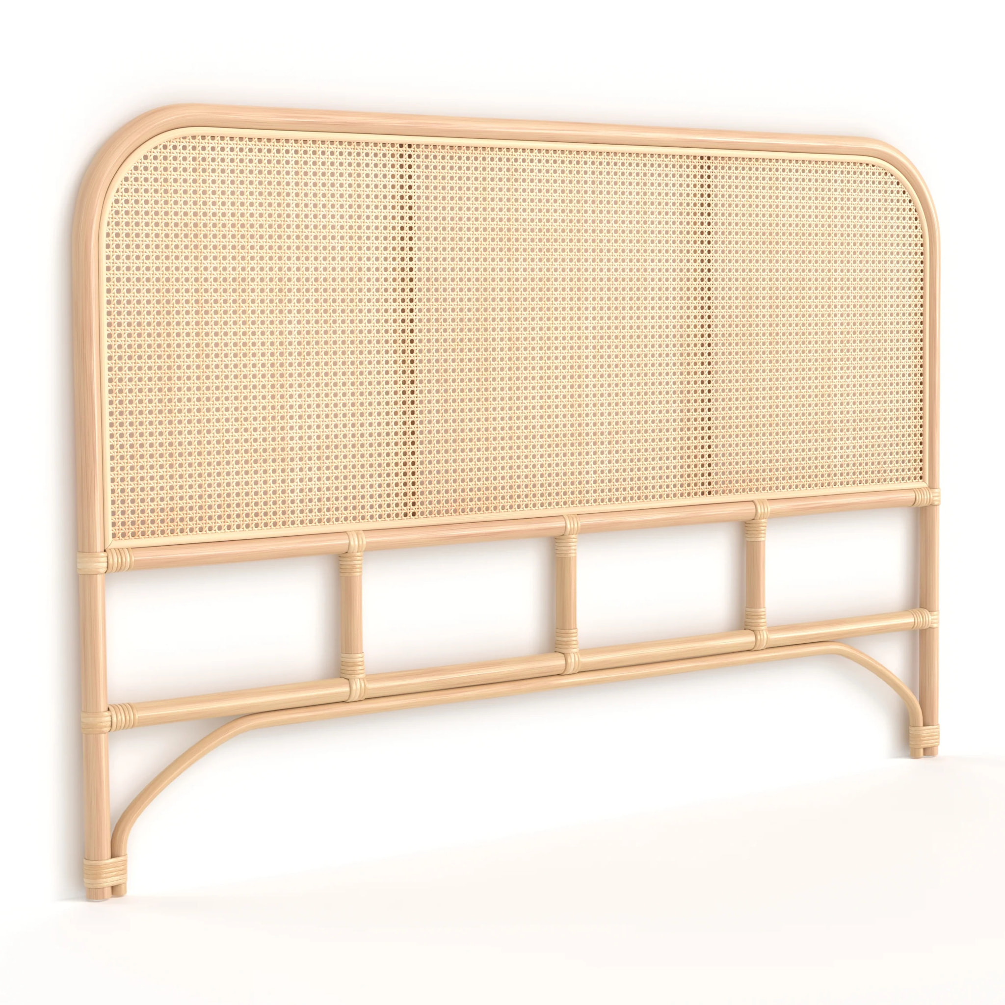 Tête de lit en rotin et cannage 140 cm - Naïra