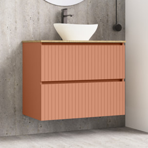 Conjunto de baño Hali Alday, 80 cm, Coral