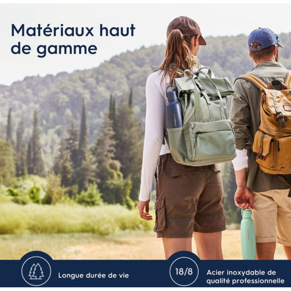 Bouteille SODASTREAM Gourde Fizz & Go Cool bleue