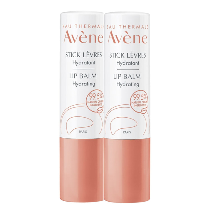 Lip Balm - Sticks lèvres hydratant Lot de 2x 4g