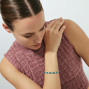 Pulsera Manlor acabado plata