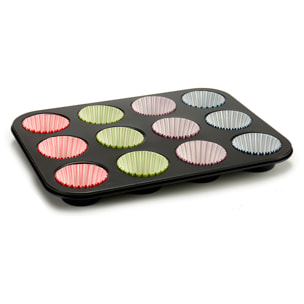 VASSOIO 72 STAMPI IN CARTA PER MUFFIN