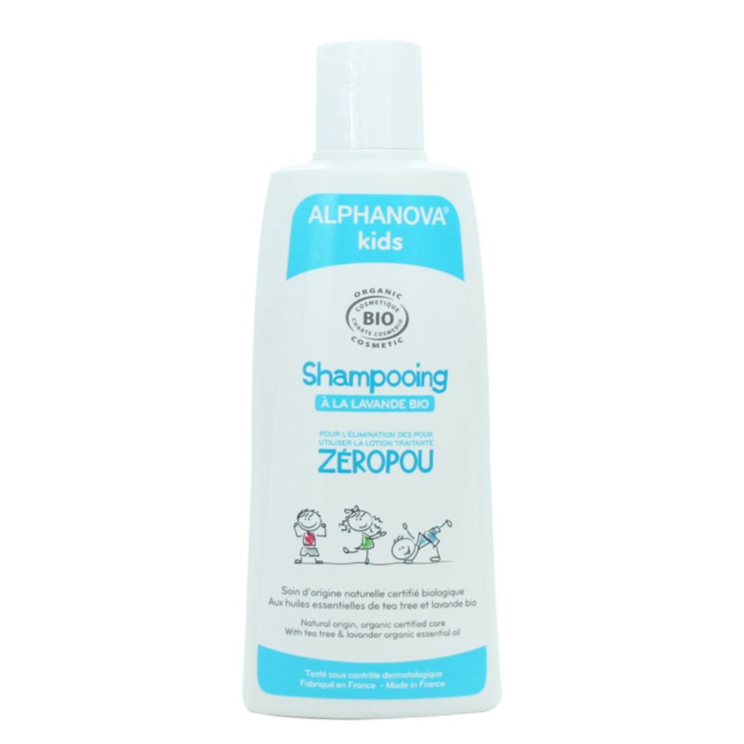 Kids Zéropou - Shampooing à la Lavande Bio 200 ml