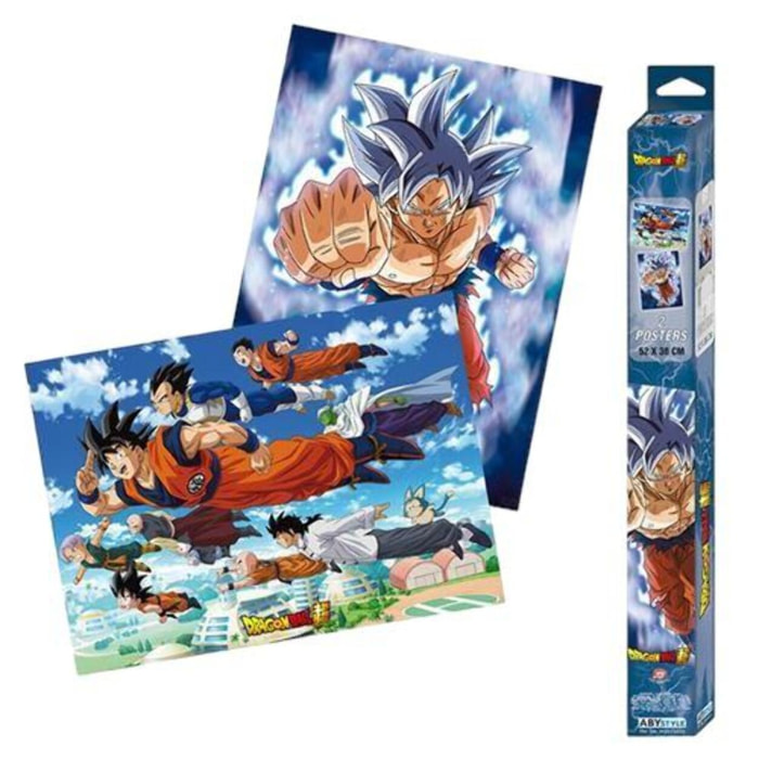 Dragon Ball Super Goku e i suoi amici Set di 2 Poster 52 x 38 cm Abystyle