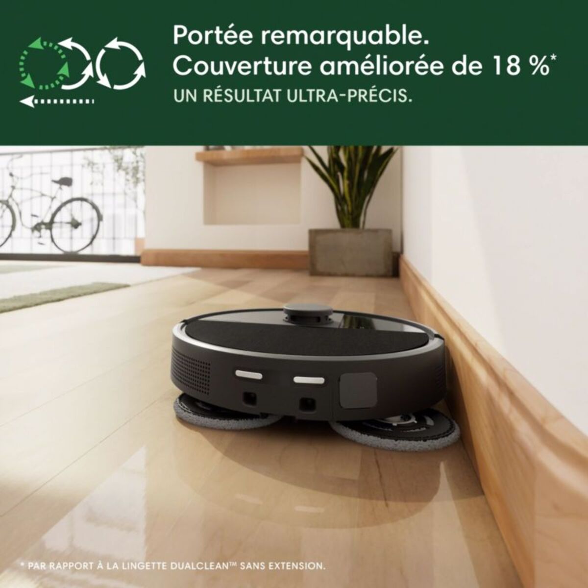 Robot Aspirateur Laveur IROBOT Roomba Plus 506
