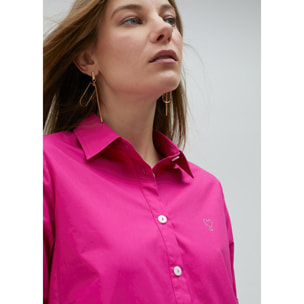 Vestito dettaglio strass sulle maniche