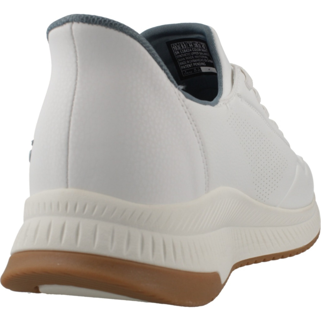 Sneakers De  Hombre Slip-ins Bobs Squad 4 - Direct Step Blanco