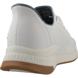 Sneakers De  Hombre Slip-ins Bobs Squad 4 - Direct Step Blanco