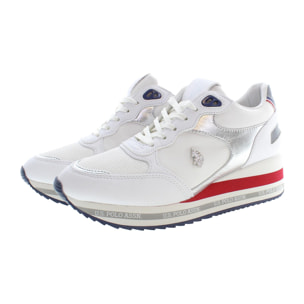 Sneakers U.S. Polo Assn White Silver