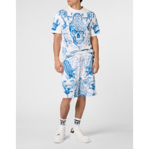 PHILIPP PLEIN Fleece Shorts Tattoo Tattoo