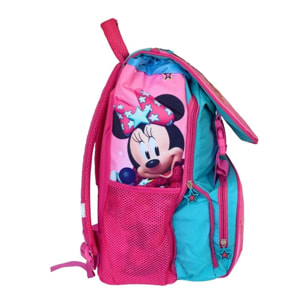 Zaino Scuola Estensibile Minnie Disney Lei Disney Rosa