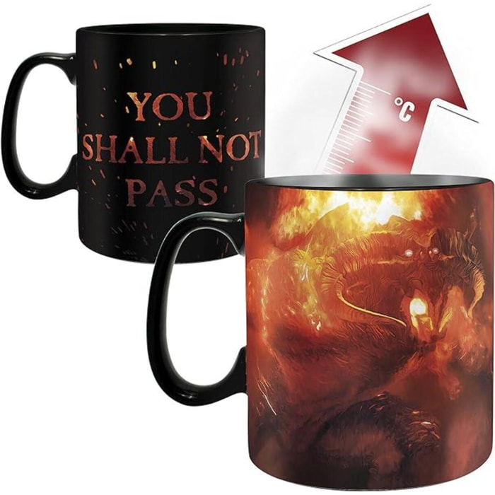 Il Signore Degli Anelli Tazza Magica You Shall Not Pass 460ml Abystyle