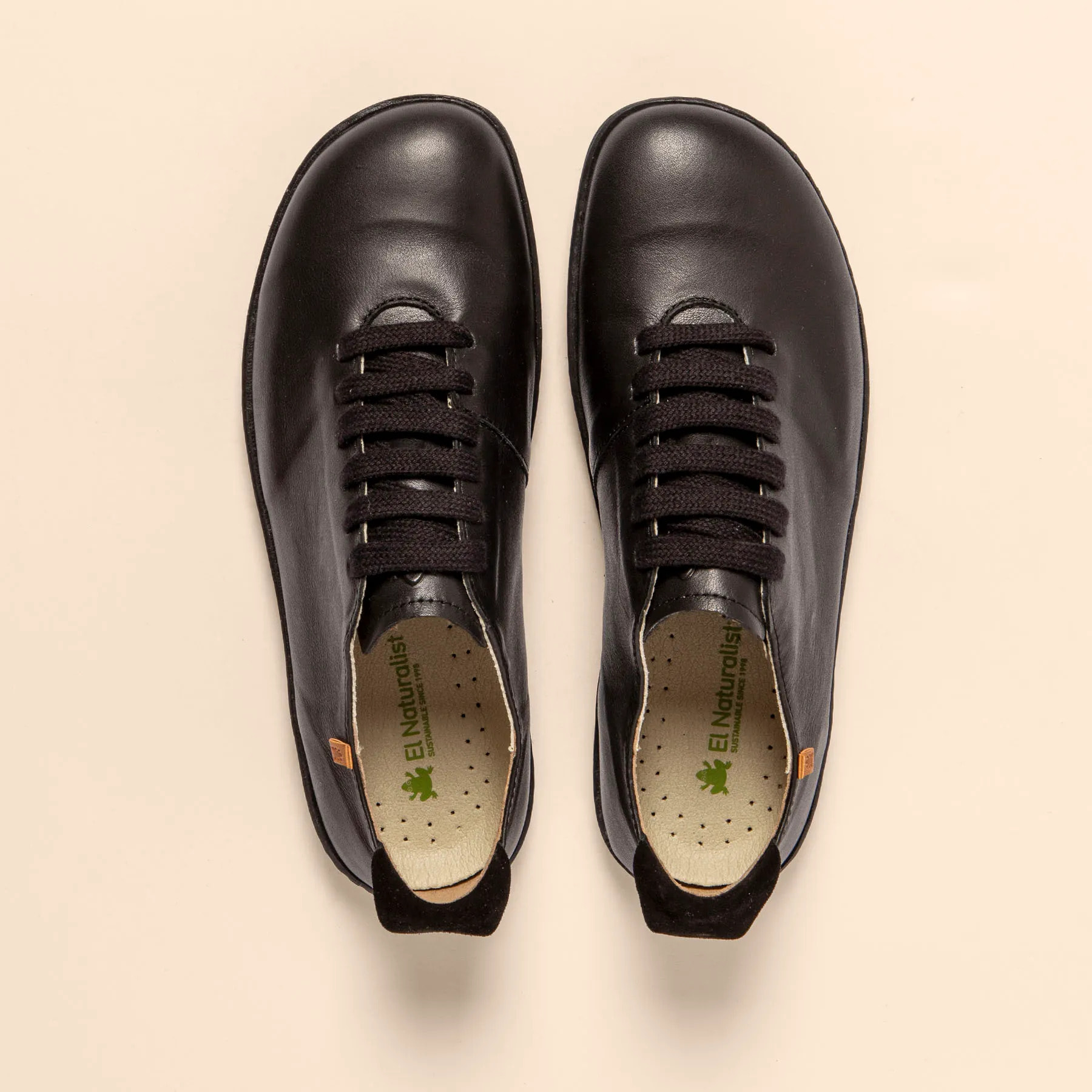 Zapatillas N296 SOFT NAPPA BLACK/EL VIAJERO color Black