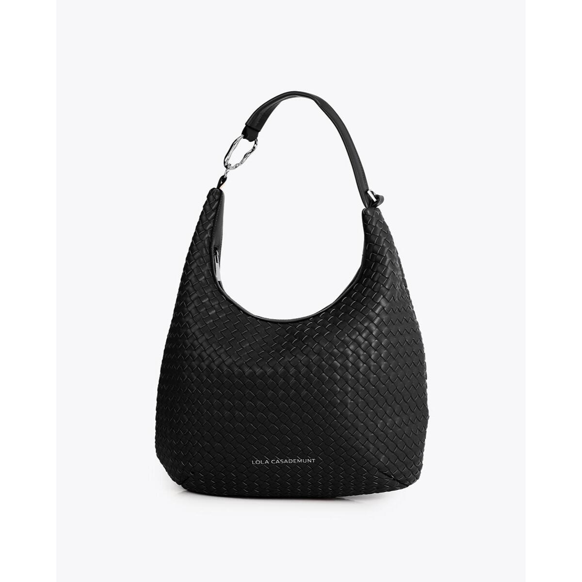 Borsa hobo intrecciata