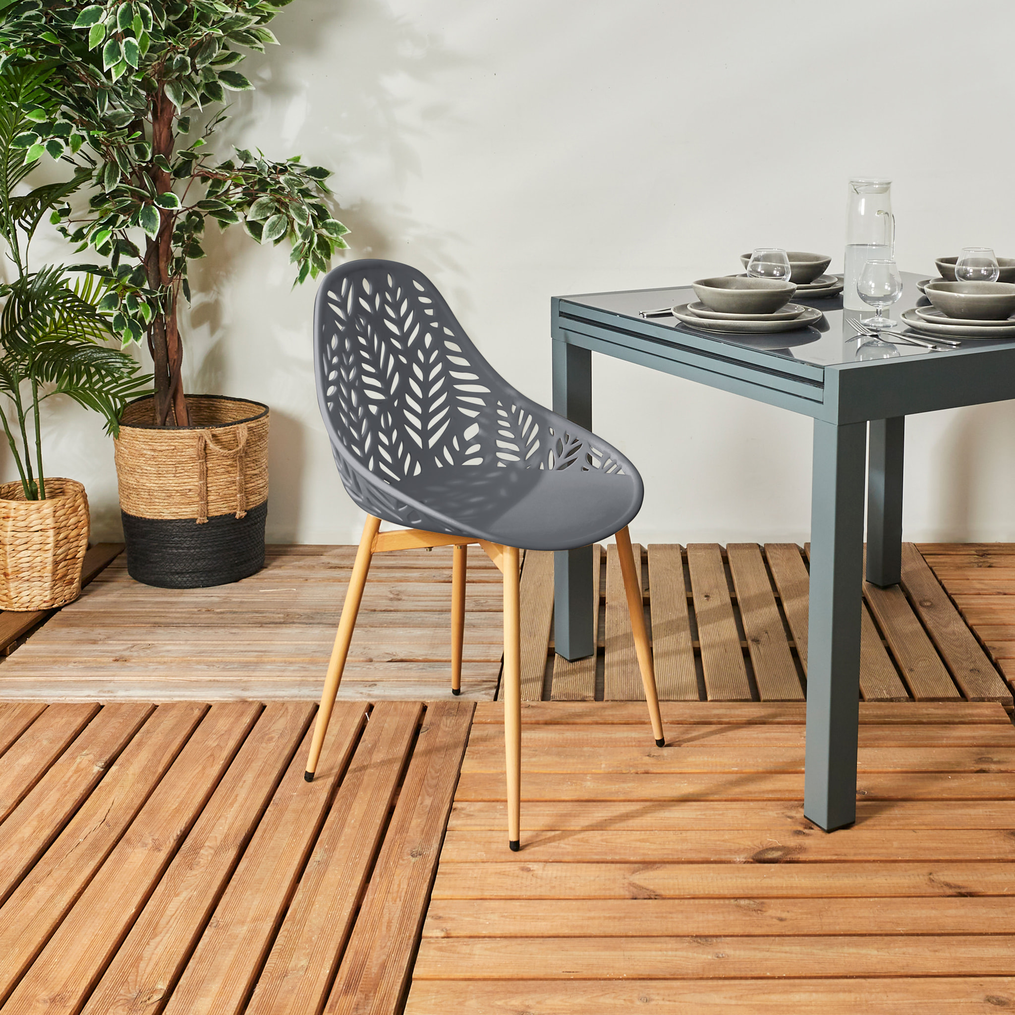Chaise Lucena Gris M4
