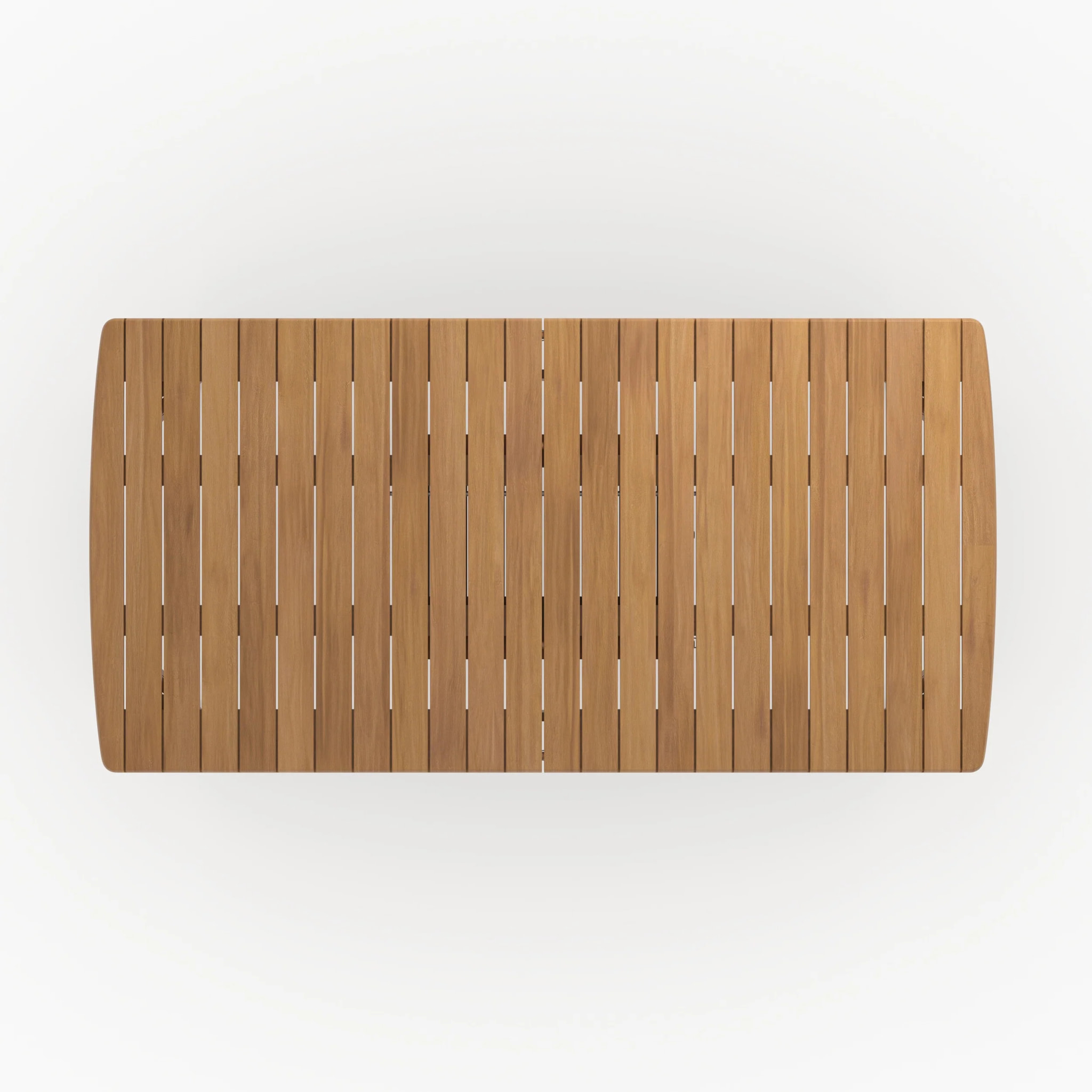 Table extensible et chaises de jardin en bois 4 personnes - Alona