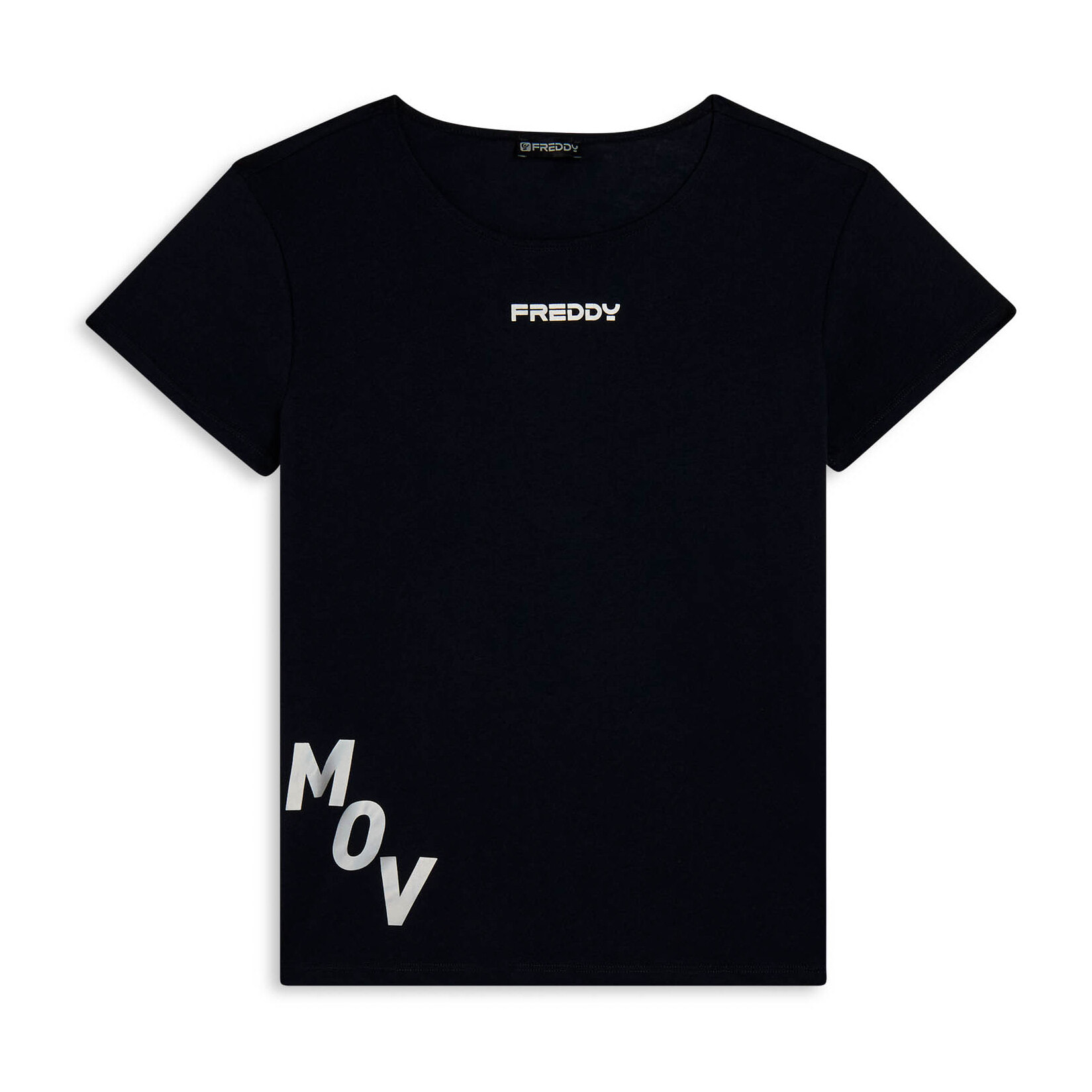 T-shirt regular in jersey leggero con stampa “MOV”