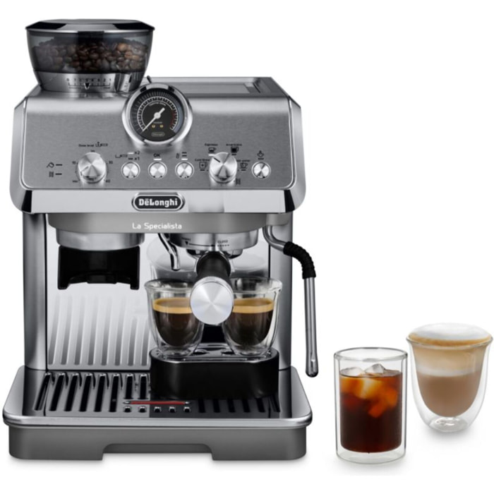 Expresso broyeur DELONGHI Specialista Arte Evo EC9255.M Metal