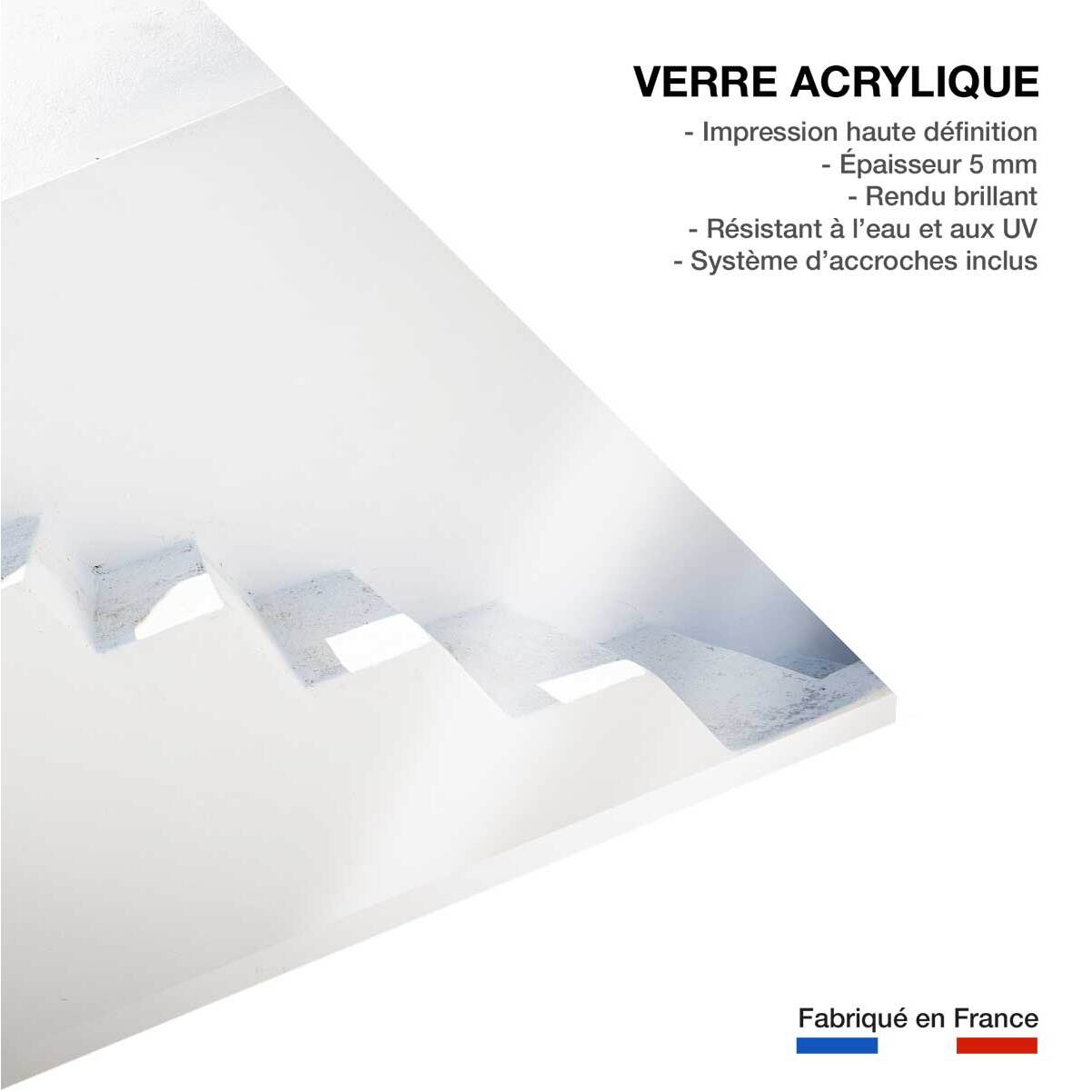 Tableau escaliers sur oia Tableau plexiglas