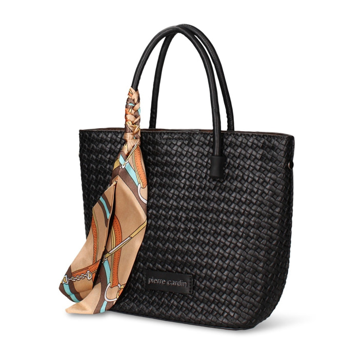 Borsa a mano donna - Modello Ismara Nova - Pelle vegana PU - 24.0 x 20.0 x 9.5 cm