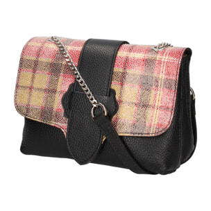 Borsa a tracolla da donna - Modello Caelia - Vera pelle - 20.0 x 16.0 x 10.0 cm