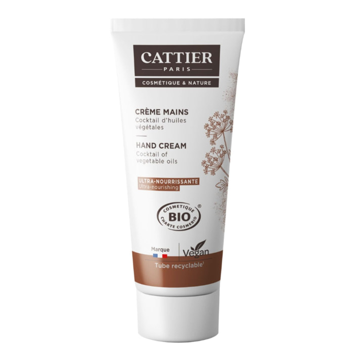 Crème Mains Ultra-Nourissante - Argile Blanche & Fleur d'Impératrice 75 ml