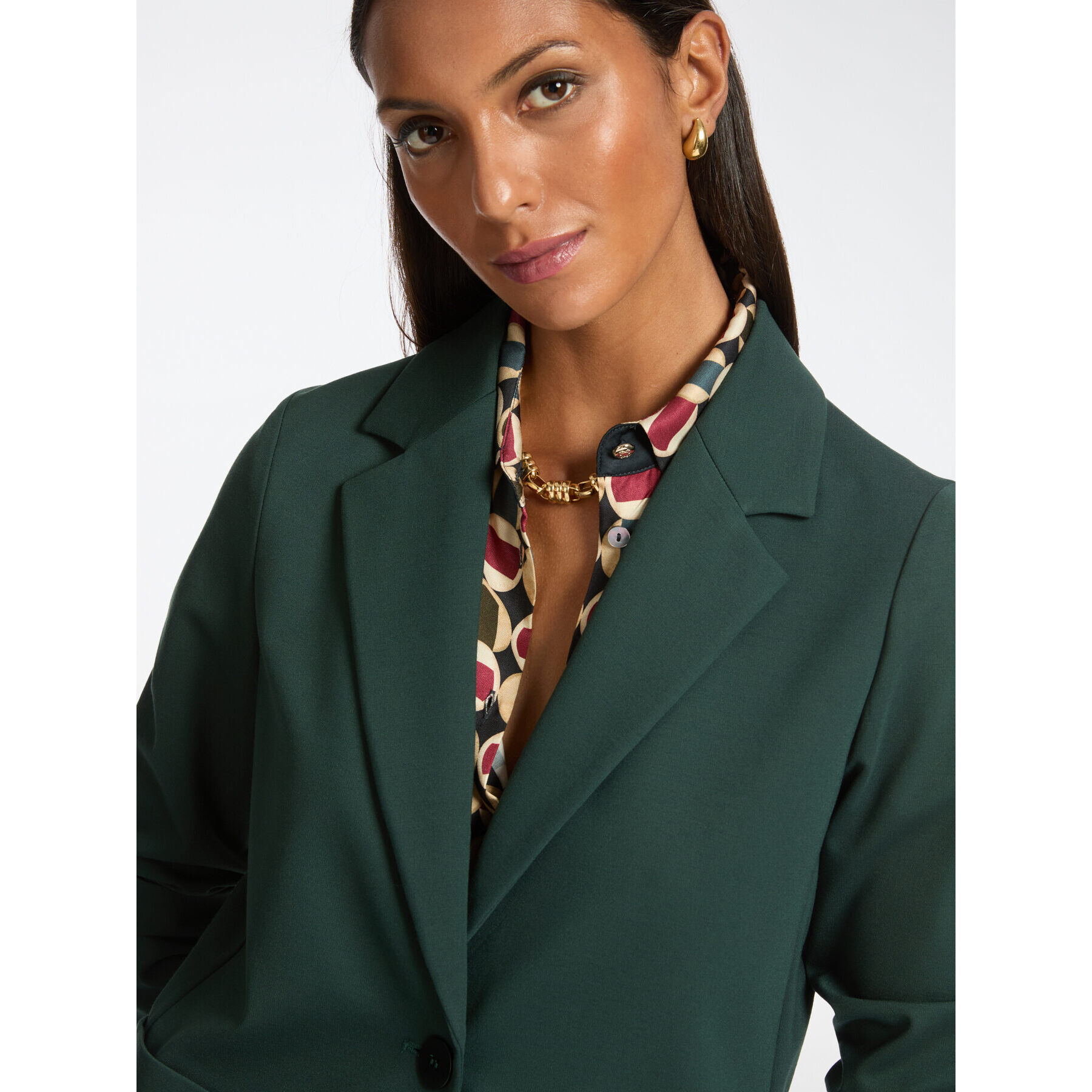 Elena Mirò - Blazer in punto Milano - Verde